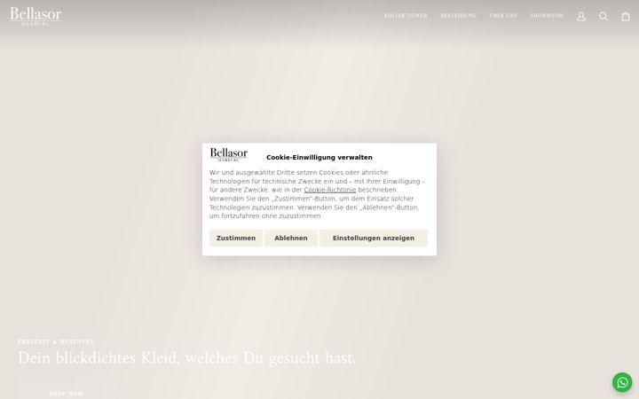 Screenshot of bellasor.com