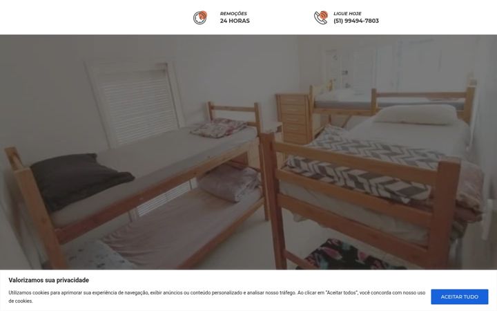 Screenshot of bellavidareabilitacao.com.br