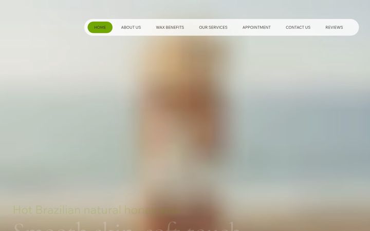 Screenshot of bellawaxingsalon.co.uk