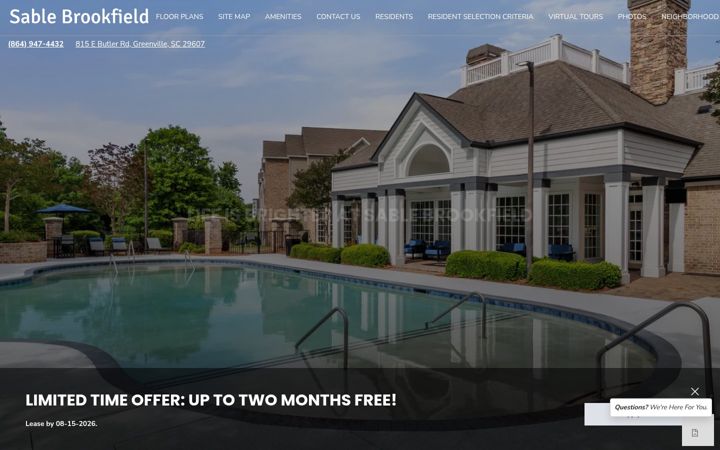 Screenshot of bellbrookfield.com