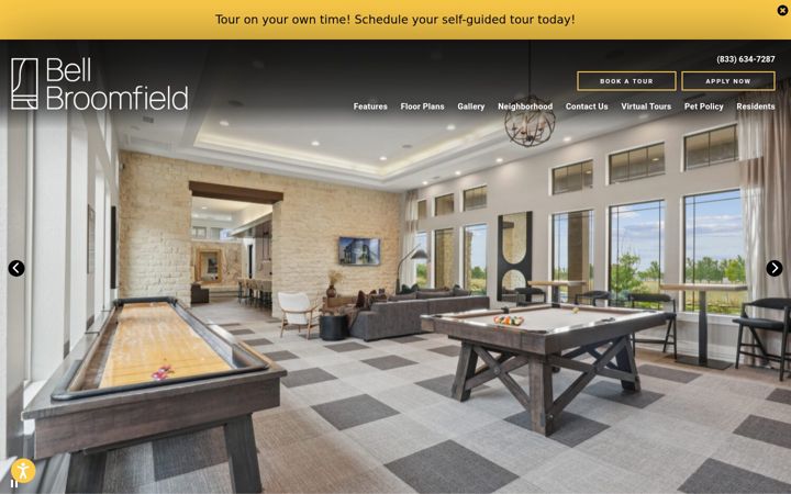 Screenshot of bellbroomfield.com