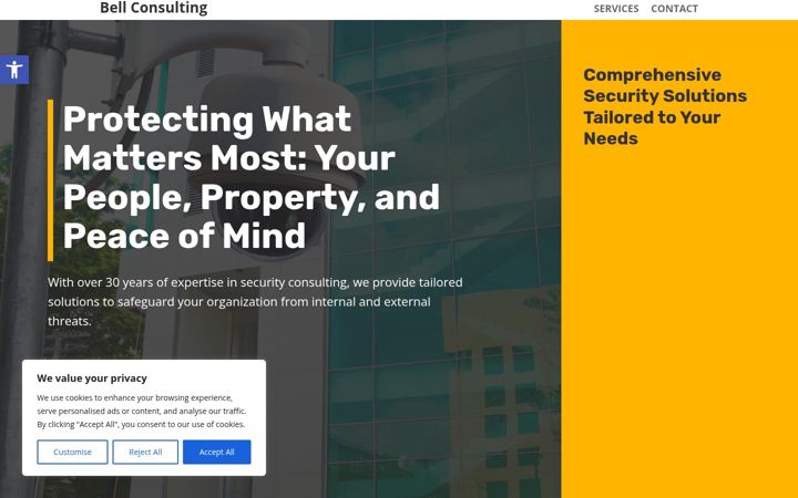 Screenshot of bellconsultinggroup.net