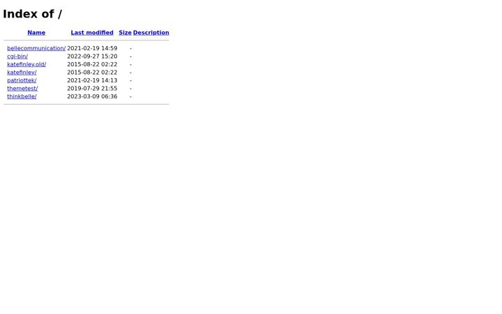 Screenshot of belle-communications.com