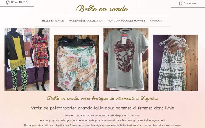 Skærmbillede af belle-en-ronde.fr