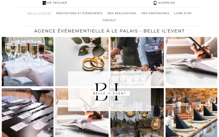 Skærmbillede af belle-ile-event.fr
