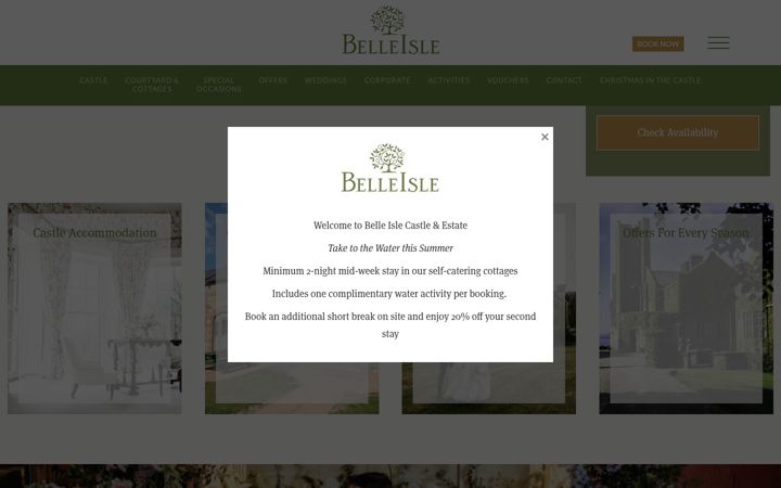 Screenshot of belle-isle.com