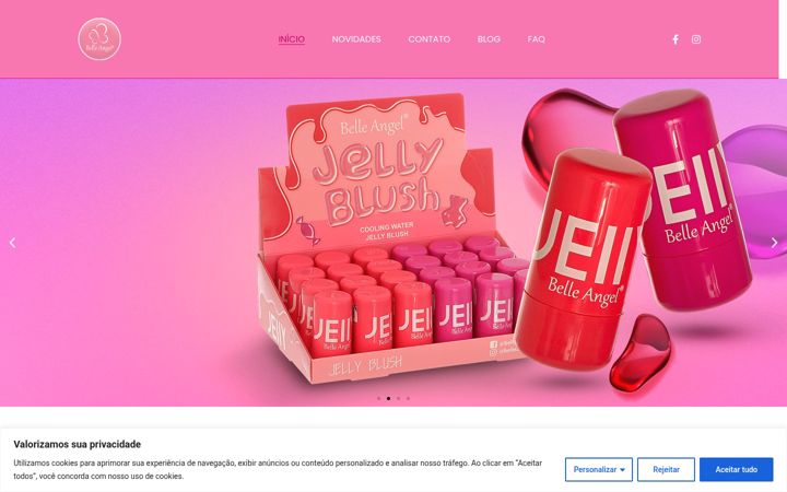 Screenshot of belleangel.com.br