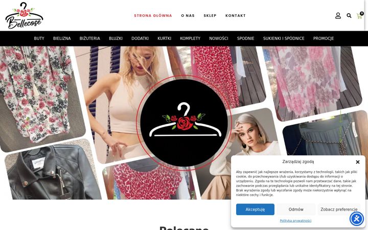 Screenshot of bellecose.pl