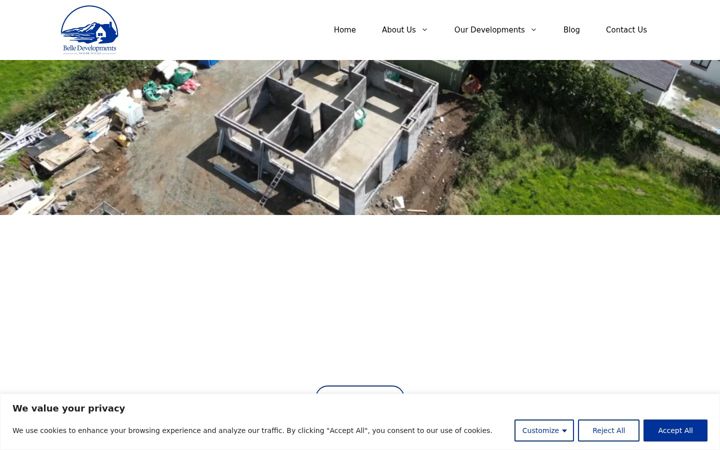 Screenshot of belledevelopments.co.uk