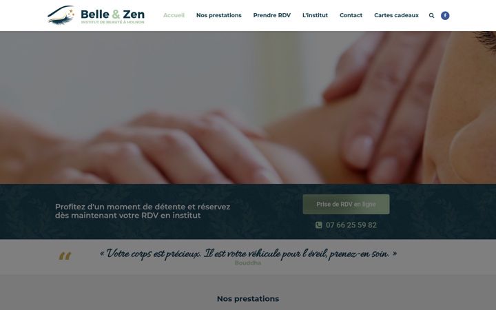 Screenshot of belleetzen02760.fr