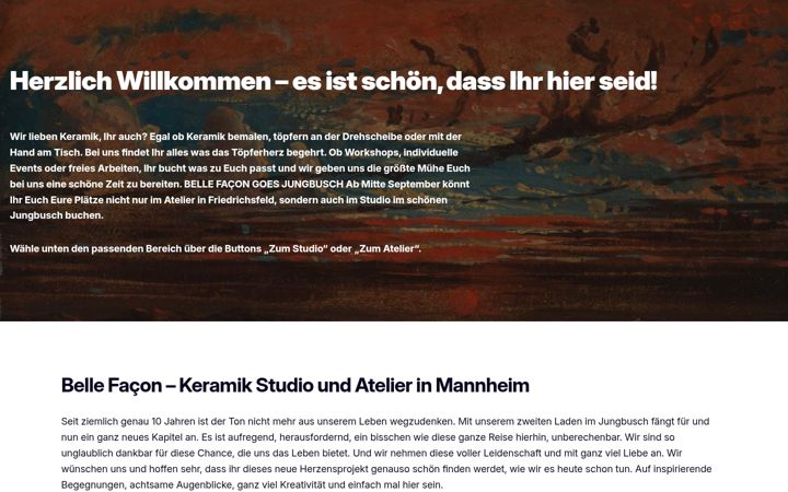 Screenshot of bellefacon.de