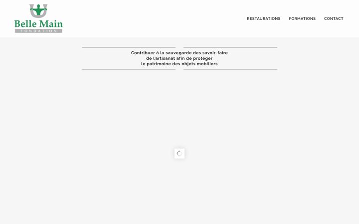 Screenshot of bellemain.org