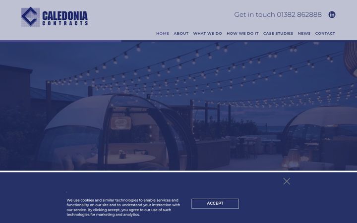 Screenshot of bellendaine.co.uk