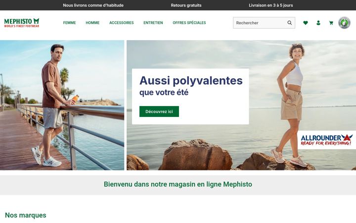 Zrzut ekranu belles-chaussures.fr