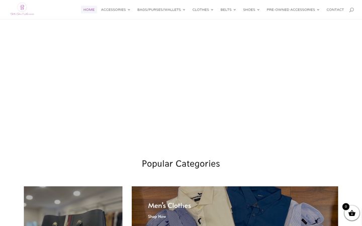 Screenshot of belles.com.mt