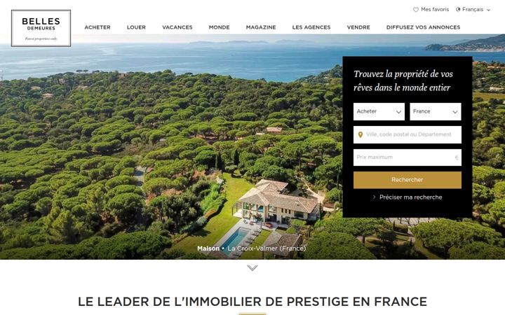 bellesdemeures.com