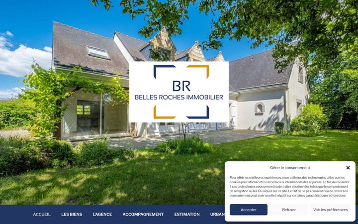 Zrzut ekranu bellesroches.fr