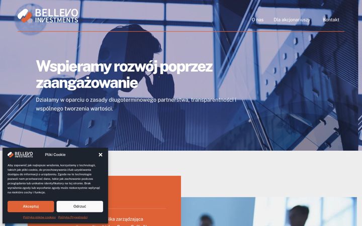 Screenshot of bellevo.pl
