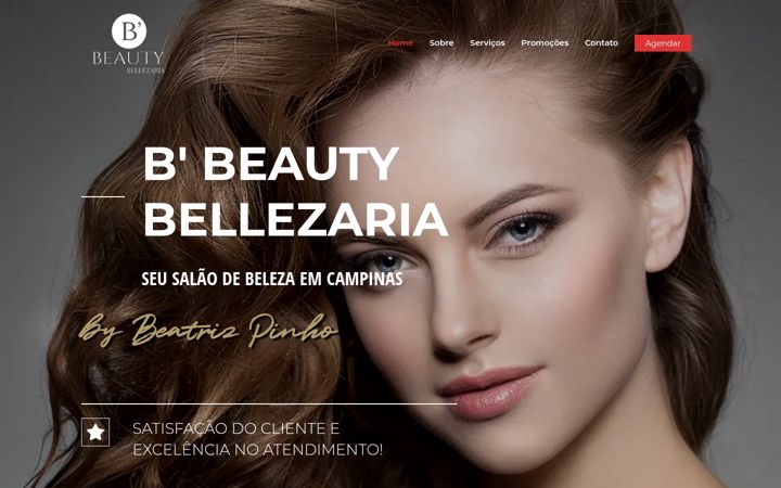 Screenshot of bellezaria.com.br
