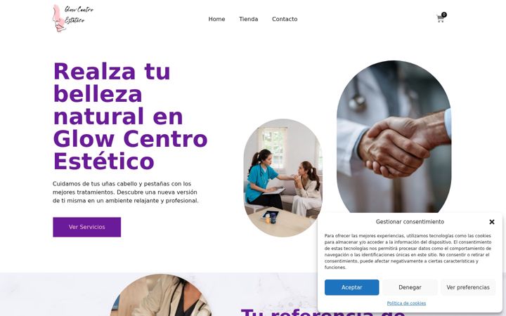 Screenshot of bellezatuineje.com