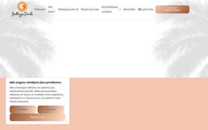 Screenshot of bellezzazanda.com