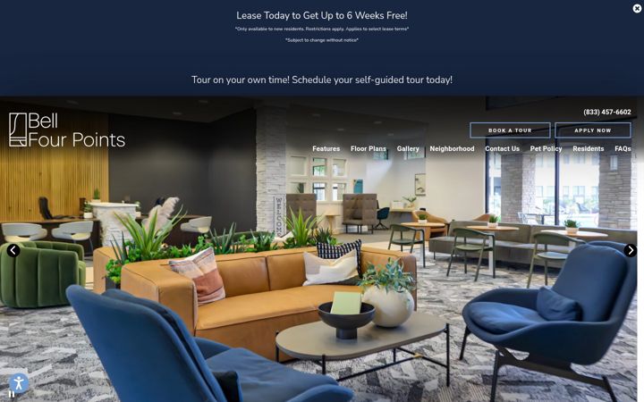 Screenshot of bellfourpoints.com