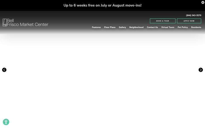 Screenshot of bellfriscomarketcenter.com