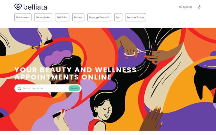 Screenshot of belliata.com.au