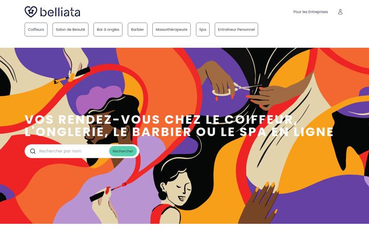 Screenshot of belliata.fr