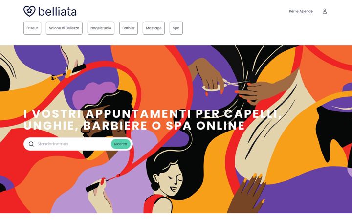 Screenshot of belliata.it