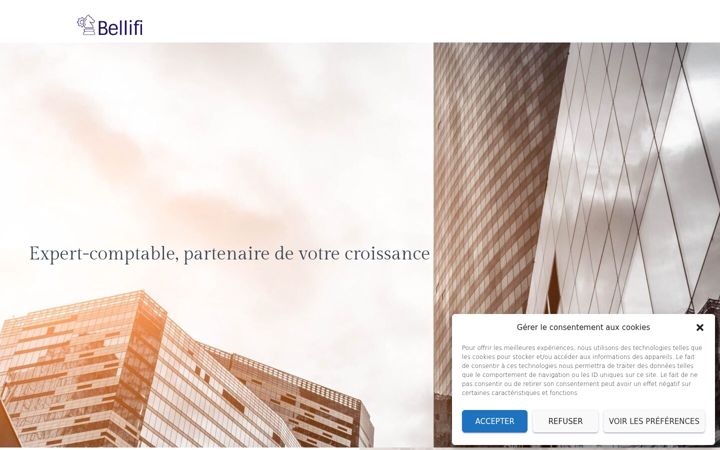 Screenshot of bellifi.com