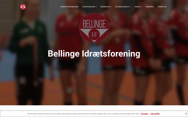Screenshot of bellingeif.dk