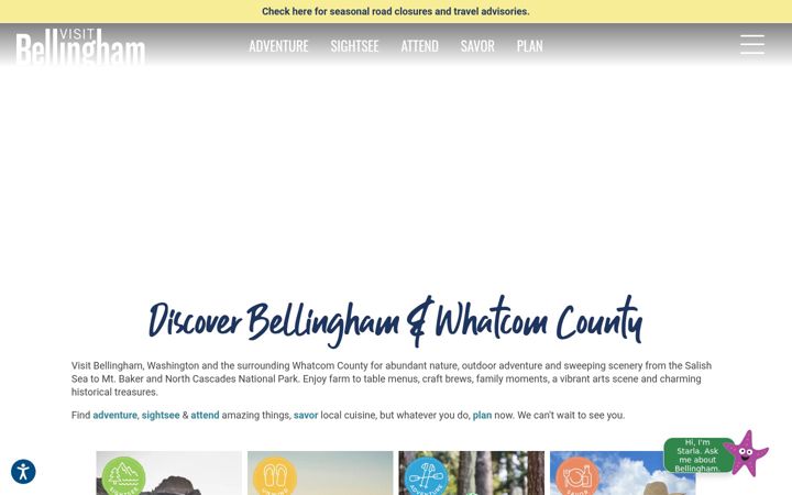 Screenshot of bellingham.org