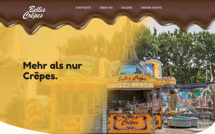 Screenshot of bellis-crepes.de