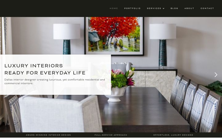 Screenshot of bellisadesign.com