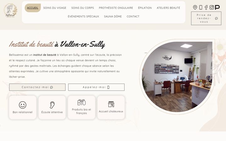 Screenshot of bellissemoi.fr