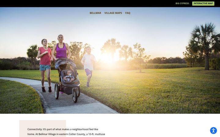 Screenshot of bellmarvillage.com