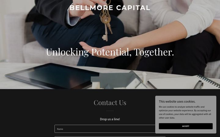 Screenshot of bellmorecapital.com