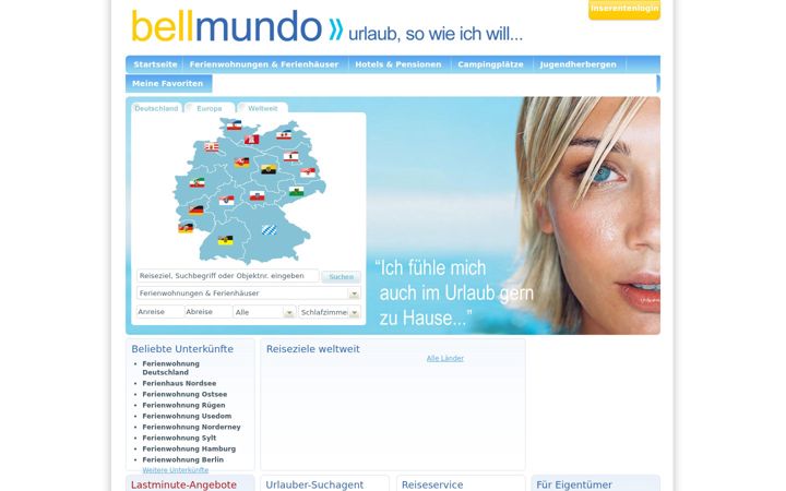Screenshot of bellmundo.de