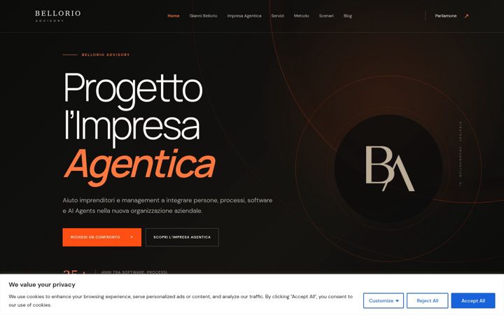 Captura de pantalla de bellorio.org