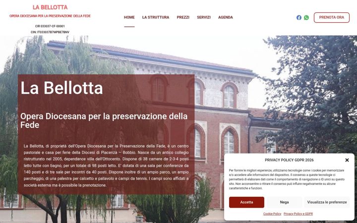 Screenshot di bellotta.net
