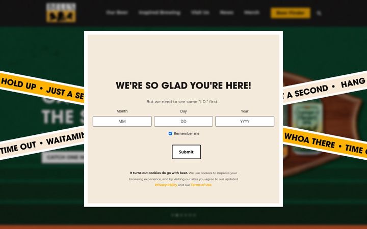 Screenshot of bellsbeer.com