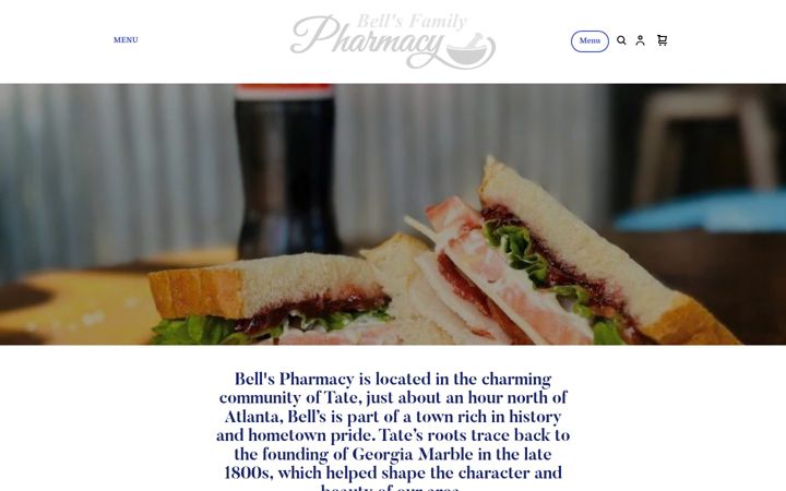Screenshot of bellsfamilypharmacy.com