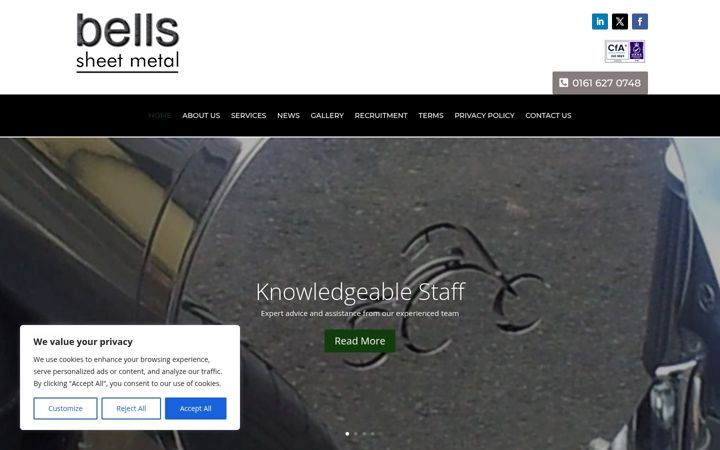 Screenshot of bellsheet.com