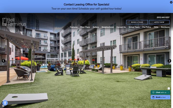 Screenshot of bellterminus.com