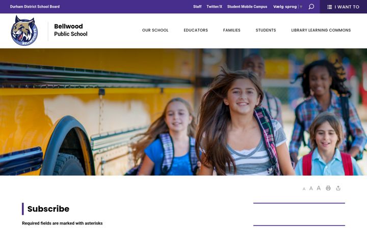 Screenshot of bellwood-subscribe.ddsb.ca