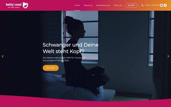 Screenshot di belly-soul.de