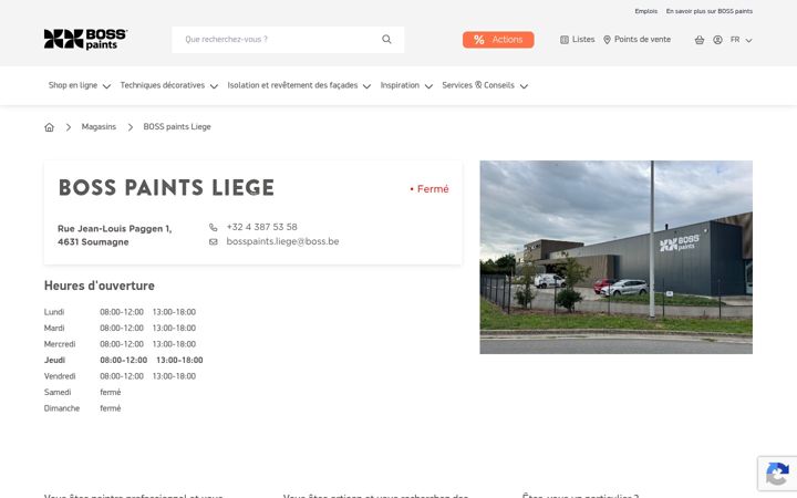Screenshot of bellycolor.com