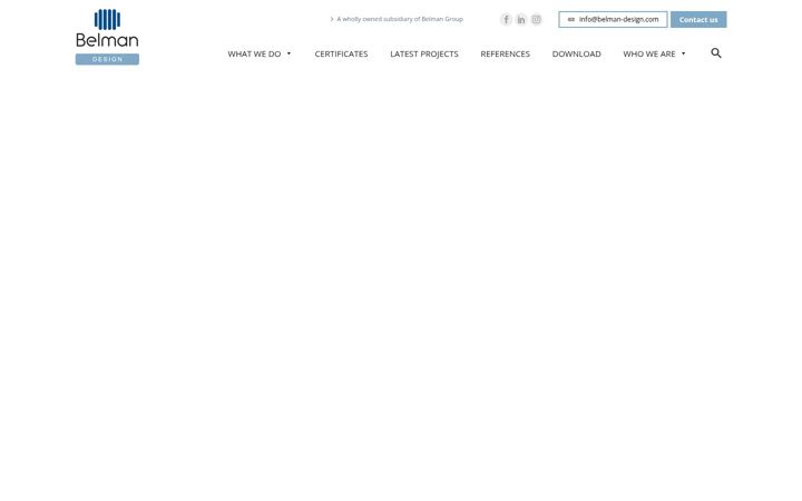 Screenshot of belman-design.com