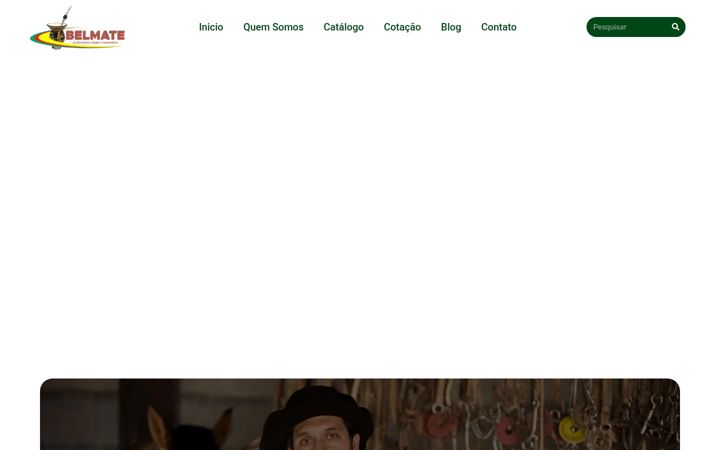 Screenshot of belmate.com.br